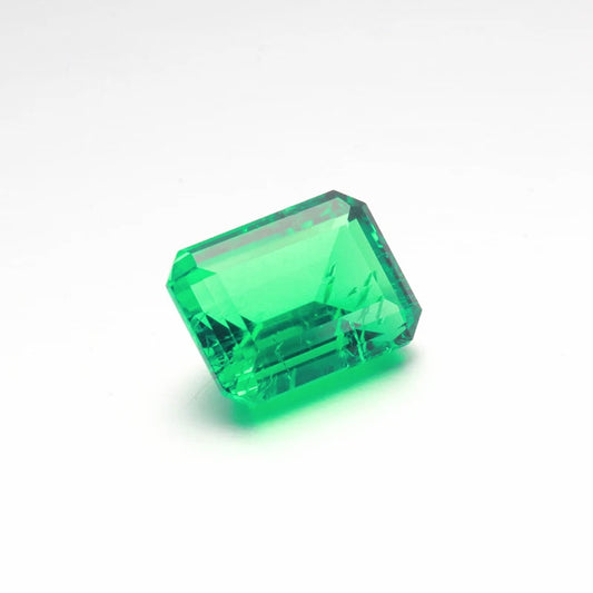 13x18mm Emerald Cut Lab-Grown Emerald (Approx. 15ct)